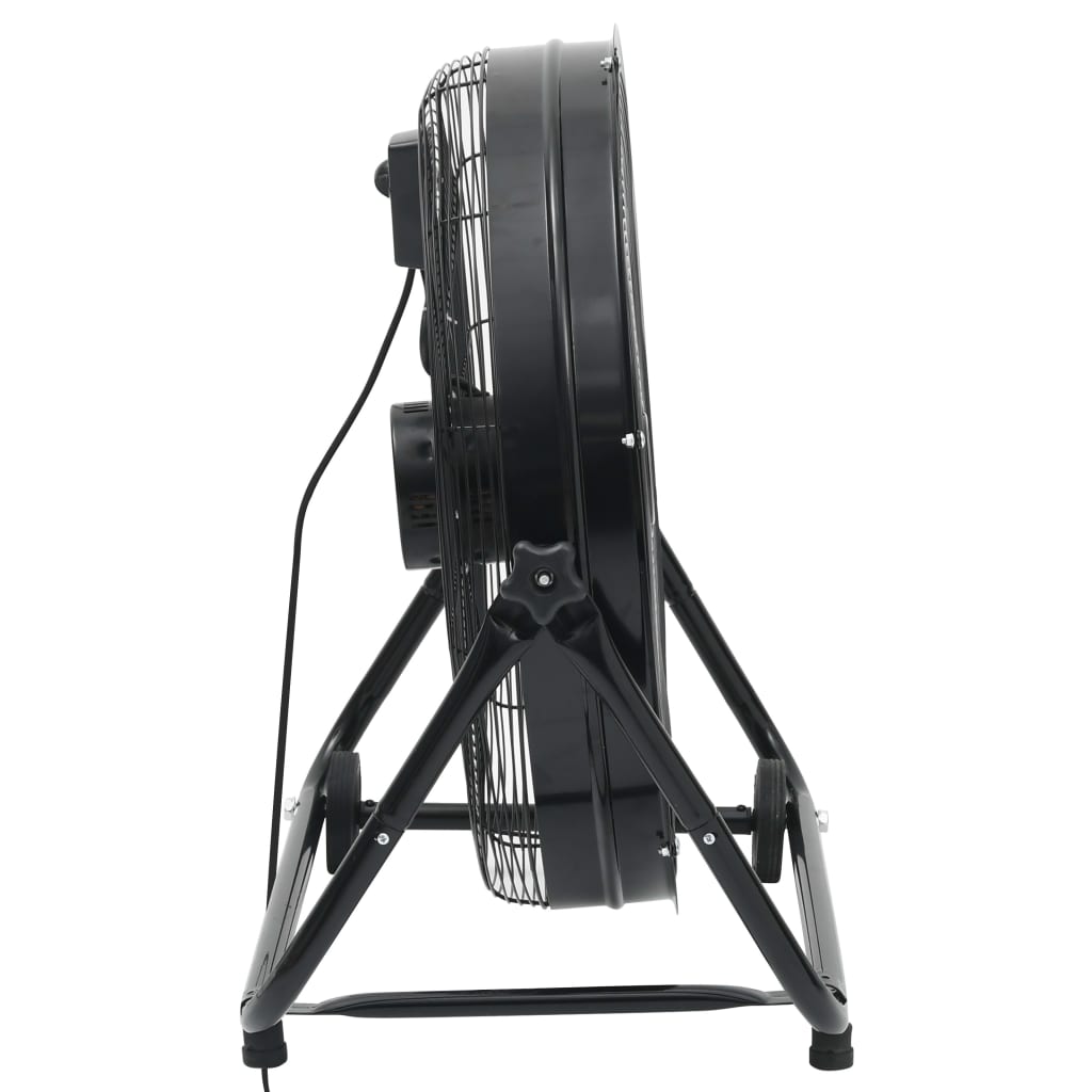 Trommelventilator industrieel 172,5 W 60 cm zwart